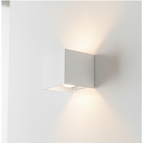 CUBO Up & Down Wandlamp Wit 2700K