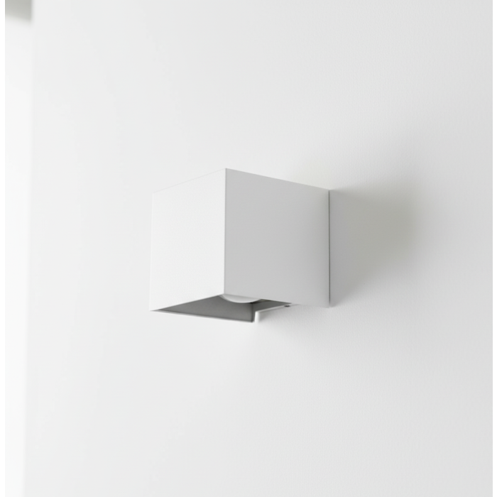 CUBO Up & Down Wandlamp Wit 2700K
