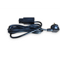 Powerfeed eindvoeding 3-fase railonderdeel - zwart
