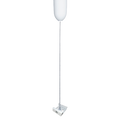 Pendelset ophangkabel 3-fase rail - wit