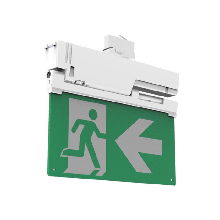 LED vluchtwegverlichting 3-fase rail - wit