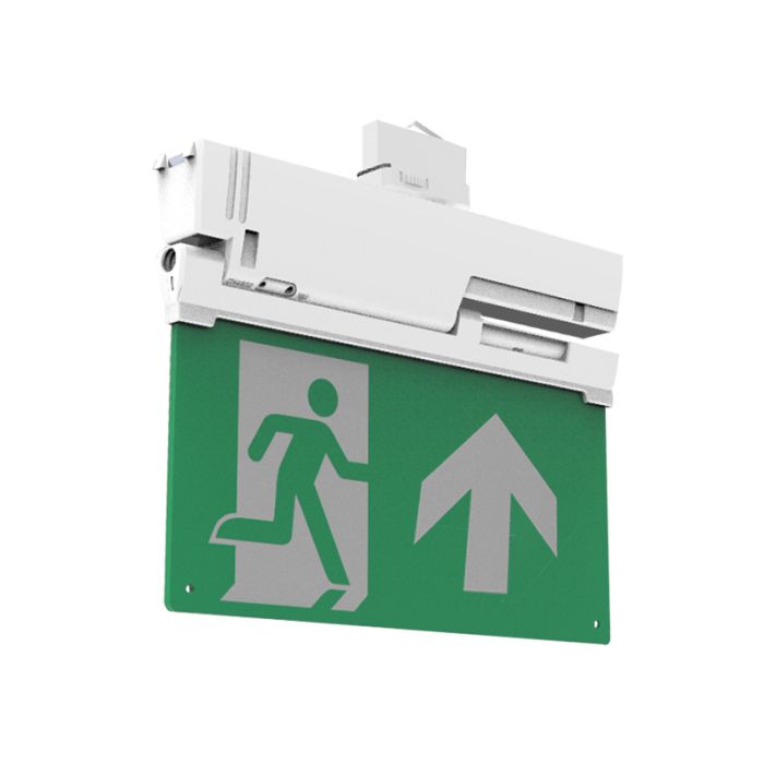 LED vluchtwegverlichting 3-fase rail - wit