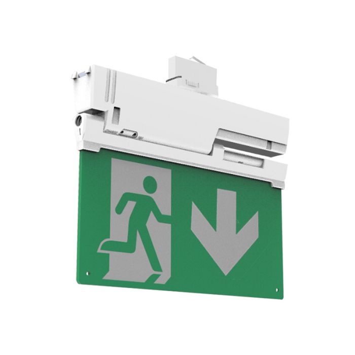 LED vluchtwegverlichting 3-fase rail - wit
